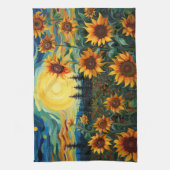 Linge De Cuisine Sunflowers (Vertical)