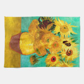 Linge De Cuisine Sunflowers (F455) Van Gogh Fine Art (Horizontal)