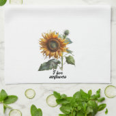 Linge De Cuisine "Sunflowers" Sunflower (Plié)