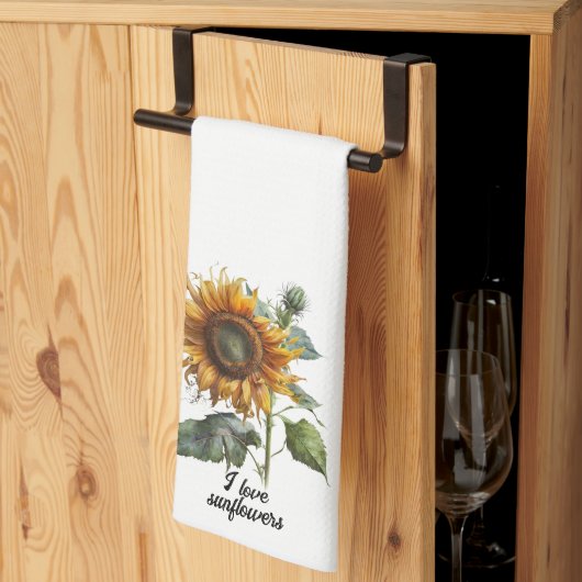 Linge De Cuisine "Sunflowers" Sunflower (Pliage en tiers)
