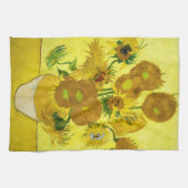 Linge De Cuisine Sunflowers Vincent van Gogh (Horizontal)