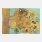 Linge De Cuisine Sunflowers Vincent van Gogh (Horizontal)