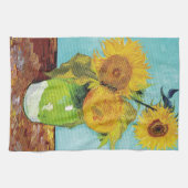 Linge De Cuisine Sunflowers Vincent van Gogh (Horizontal)