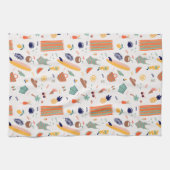 Linge De Cuisine Sunny Beach Fun Motif (Horizontal)