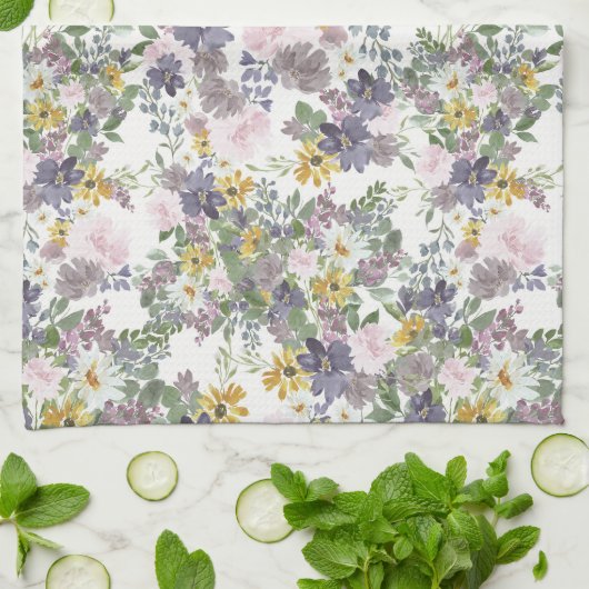 Linge De Cuisine Sunny Spring Floral (Plié)