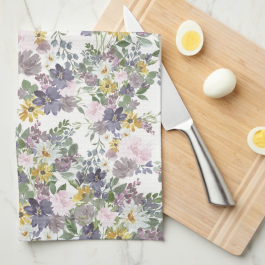 Linge De Cuisine Sunny Spring Floral (Quart Plié)