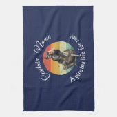 Linge De Cuisine Sunrise Rum Skeleton Pride (Vertical)