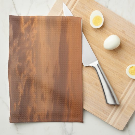 Linge De Cuisine Sunset Clouds II Pastel Nature Abstraite (Quart Plié)