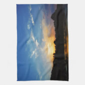 Linge De Cuisine Sunset Mountain Lake (Vertical)