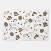 Linge De Cuisine Sunset Park Cats | Kitchen Towel | Tea Towel  (Horizontal)