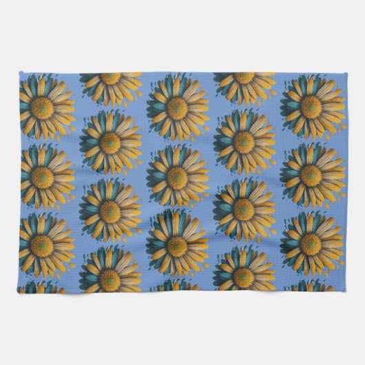 Linge De Cuisine Sunshine Daisy doux (Horizontal)