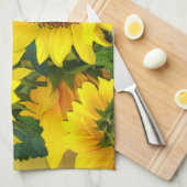 Linge De Cuisine Sunshine Sunflower (Quart Plié)
