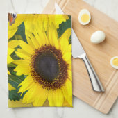 Linge De Cuisine Sunshine Sunflower (Quart Plié)