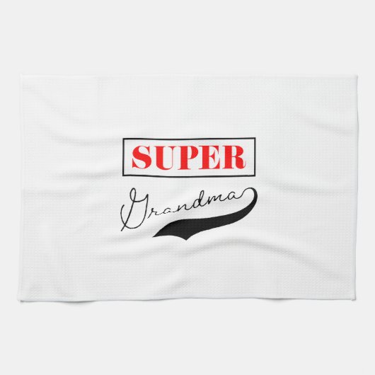 Linge De Cuisine Super grand-mère (Horizontal)