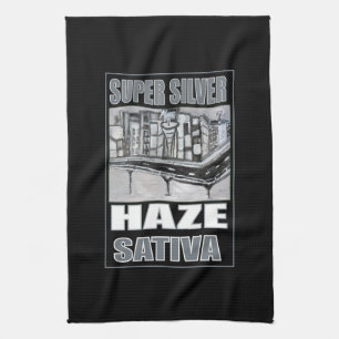 LINGE DE CUISINE SUPER SILVER HAZE SATIVA