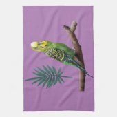 Linge De Cuisine Superbe design de perruche d'ondes (Vertical)