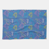 Linge De Cuisine Supergirl et logo en couleurs (Horizontal)