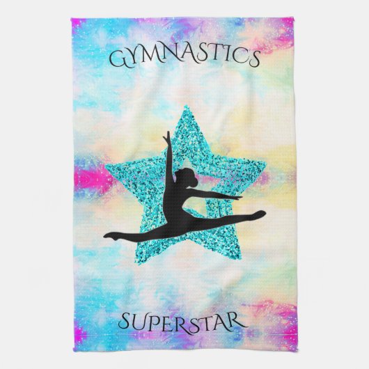 Linge De Cuisine Superstar de la gymnastique (Vertical)