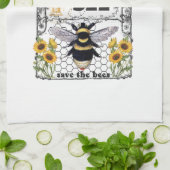 Linge De Cuisine Support Your Local Honey Bee - Kitchen Towels (Plié)