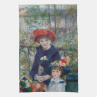 Sur la terrasse, portrait impressionniste, Renoir
