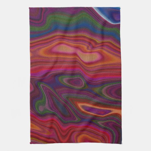 Linge De Cuisine Surcharge Abstraite (Vertical)