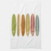 Linge De Cuisine Surf de Longboard (Vertical)