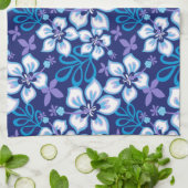 Linge De Cuisine Surf JUNGLE (COMBO BLEU) (Plié)