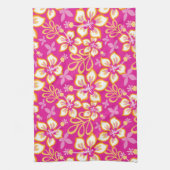 Linge De Cuisine Surf JUNGLE (COMBO ROSE CHAUDE) (Vertical)