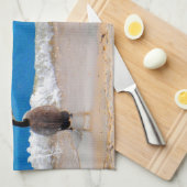 Linge De Cuisine SURF ! - Oies (Quart Plié)