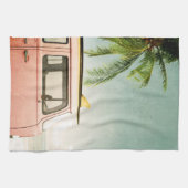 Linge De Cuisine Surf Rétro | Plage (Horizontal)