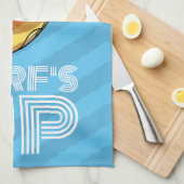 Linge De Cuisine Surf Surf Ours polaire avec cocktail Dessin (Quart Plié)