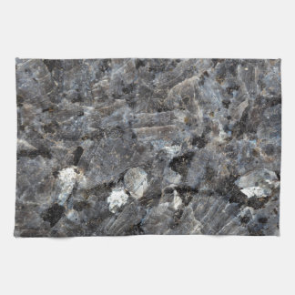 Linge De Cuisine Surface d'une roche de labradorite