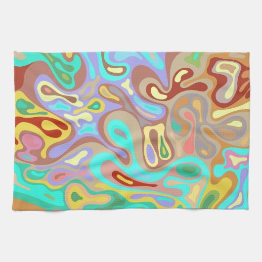 Linge De Cuisine Surface liquide 12 (Horizontal)