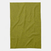 Linge De Cuisine Surface vert olive avec un motif subtil tourbillon (Vertical)