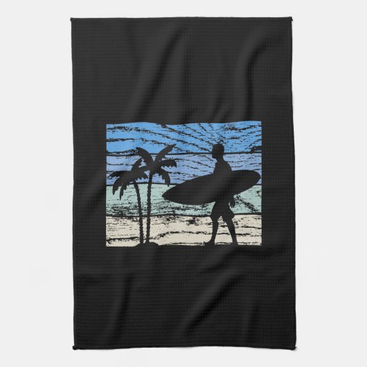 Linge De Cuisine Surfer (Vertical)