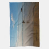 Linge De Cuisine Surfer à Perranporth Beach Cornwall Angleterre (Vertical)