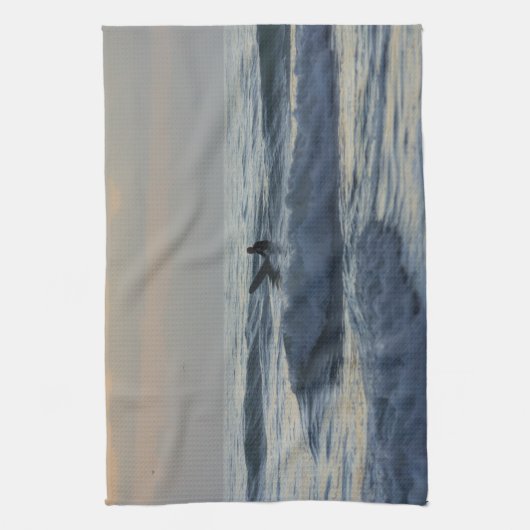 Linge De Cuisine Surfer attend (Vertical)