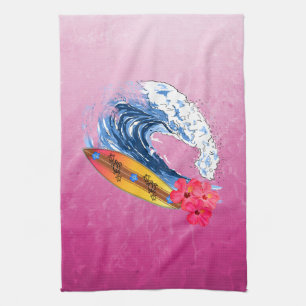 Linge De Cuisine Surfer d'Hawaï