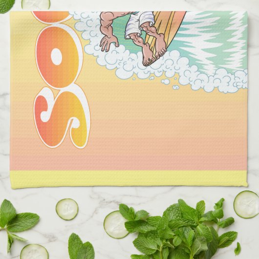 Linge De Cuisine Surfer SoCal (Plié)