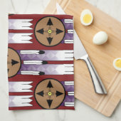 Linge De Cuisine Surveillance du bouclier (Quart Plié)