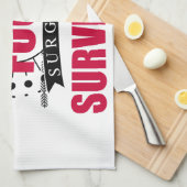 Linge De Cuisine Survivant de la chirurgie du pied (Quart Plié)