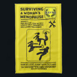 Linge De Cuisine Survivre À La Ménopause<br><div class="desc">survivre à la ménopause. Les Dons De Comédie Parodique. © Copyright HGIFY | Boutiques HGI uniquement. Tous droits réservés.</div>