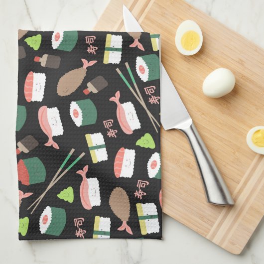 Linge De Cuisine Sushi (Quart Plié)