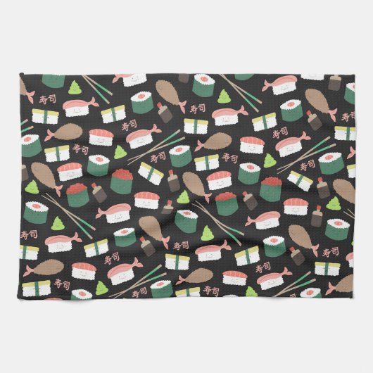 Linge De Cuisine Sushi (Horizontal)