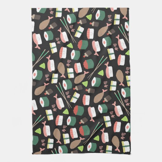 Linge De Cuisine Sushi (Vertical)