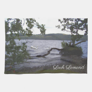 Linge De Cuisine Swans sur Loch Lomond