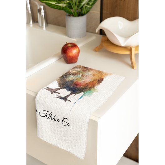 Linge De Cuisine Sweet Kiwi, custom