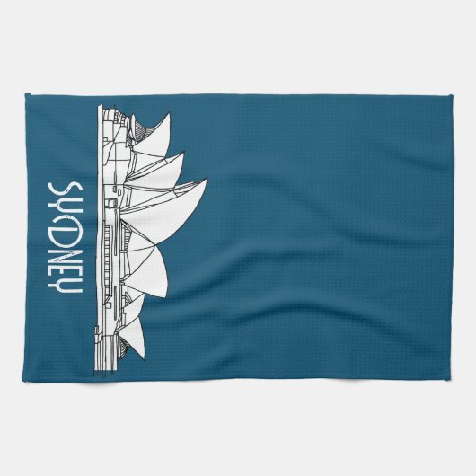 Linge De Cuisine Sydney Opera House Australie en souvenir (Horizontal)