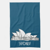 Linge De Cuisine Sydney Opera House Australie en souvenir (Vertical)