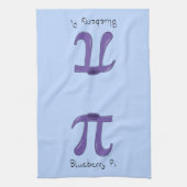 Linge De Cuisine Symbole Blueberry Pi mignon enseignant math (Vertical)